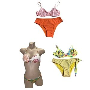 Recco Brazilian Bikini Size Large New With Tags